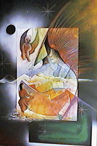 Mischtechnik: Sterntaler